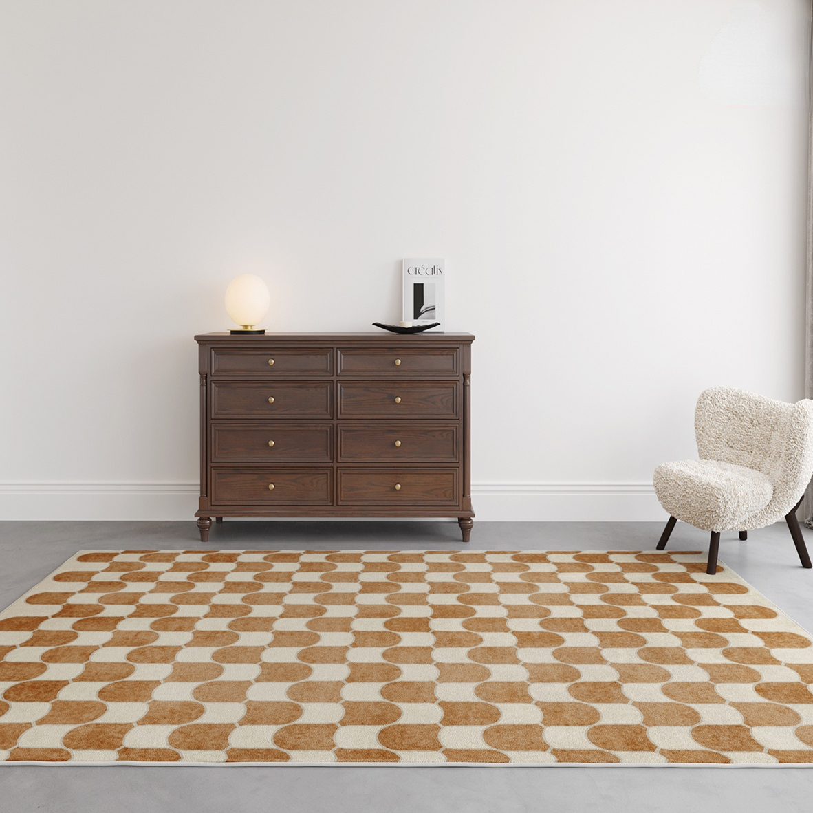 Nordic Classic Retro Plaid Carpet Home Decoration Living Room Large Area Bedroom Non-slip Carpets Fluffy Soft Thickened Warm Rug