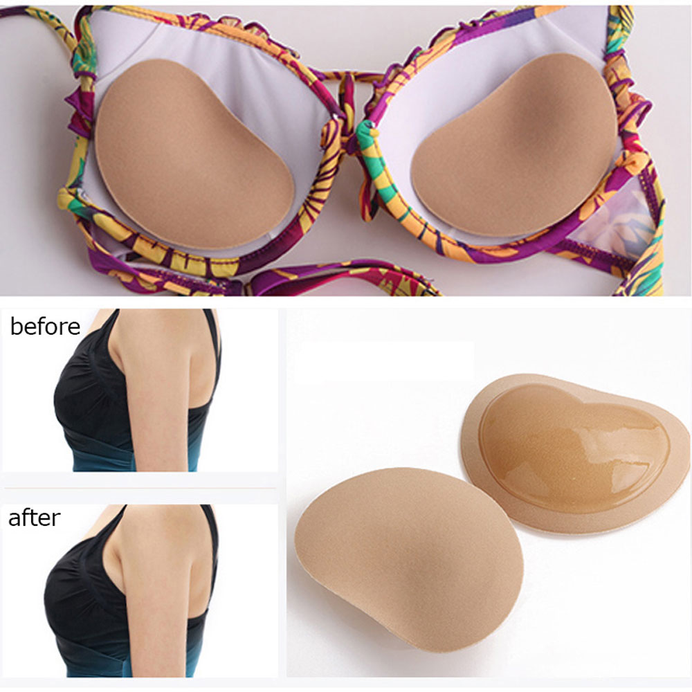 Bikini  Chest Pad Bikini Set Push Up Padded Bikinis Swimsuit Women Swimwear Women  Thicker Breathable Sponge Bra Pad