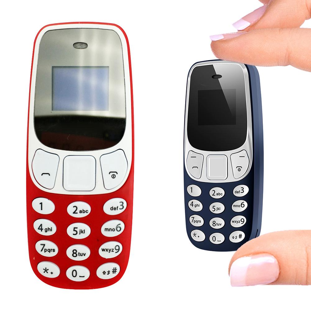 Dropshipping Mini Mobile Phone L8Star Bm10 Smallest Mobile Phones Gsm Hands Free Mini Earphone Dialer Headphone Dual-Sim-Card