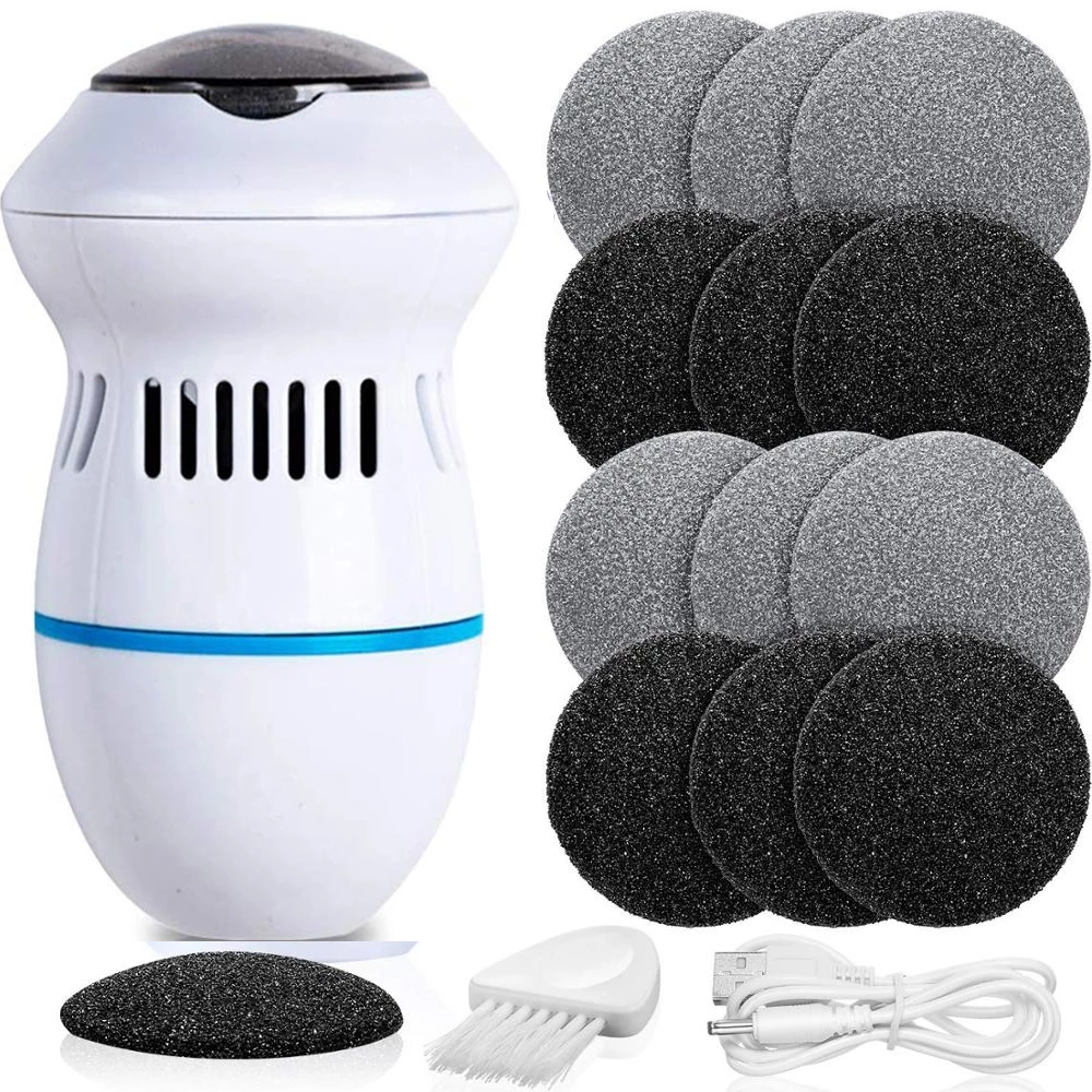 Electric Foot Grinding Skin Hard Rupture Skin Trimmer Dead Skin Foot Pedicure Rechargeable Foot Care Tool Remover Callus