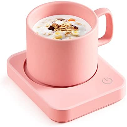 VOBAGA Mug Warmer for Coffee, Electric Coffee Warmer for Desk with Auto Shut Off, 3 Temperature Setting Smart Cup Warmer for Heating Coffee, Beverage, Milk, Tea and Hot Chocolate (No Cup)